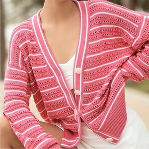 Varley Antonia relaxed cardigan sweater size M